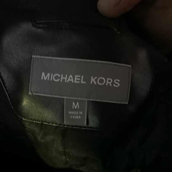 Michael Kors leather jacket BRAND NEW!!! - Picture 1 of 7